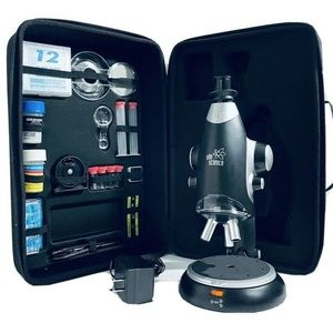 Edu Science Versmax 900x Microscope with Case & Accessories